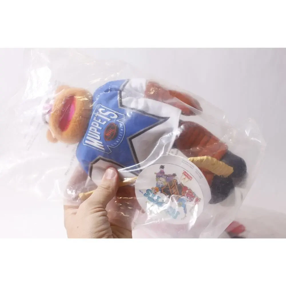 McDonald's NHL All Star Muppets Fozzie and Animal Plush Hockey ~ 260212-WH 976
